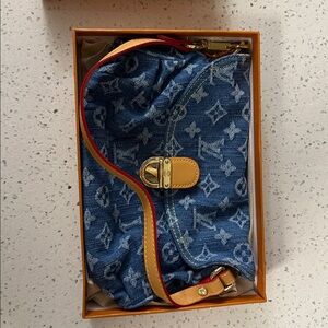 Louis Vuitton denim purse